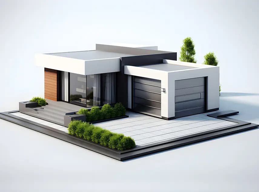 My First 3D House